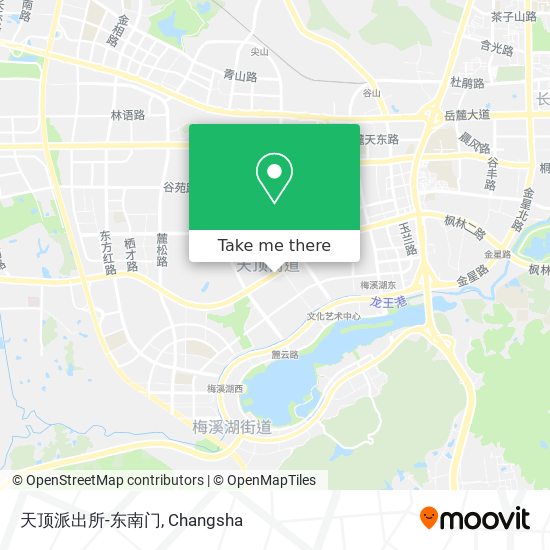 天顶派出所-东南门 map