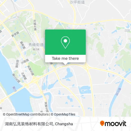 湖南弘兆装饰材料有限公司 map