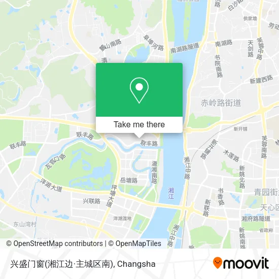 兴盛门窗(湘江边·主城区南) map