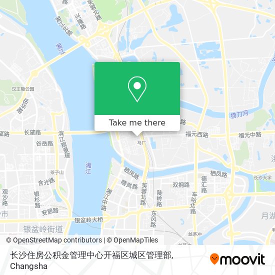 长沙住房公积金管理中心开福区城区管理部 map