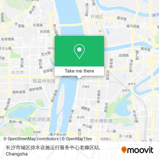 长沙市城区排水设施运行服务中心老糠区站 map