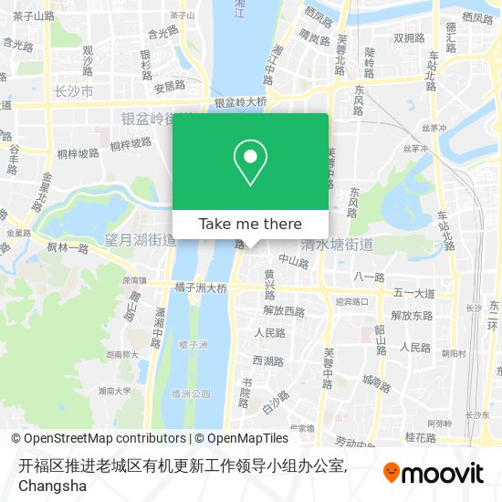 开福区推进老城区有机更新工作领导小组办公室 map
