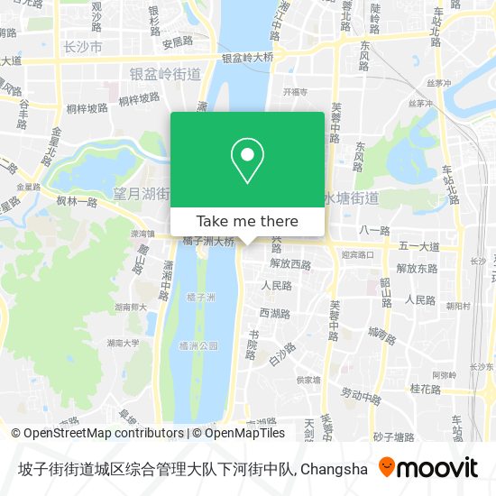 坡子街街道城区综合管理大队下河街中队 map