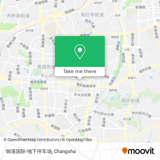 御溪国际-地下停车场 map