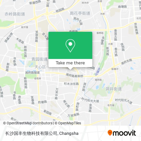 长沙国丰生物科技有限公司 map