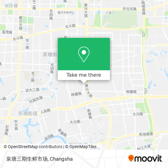 泉塘三期生鲜市场 map
