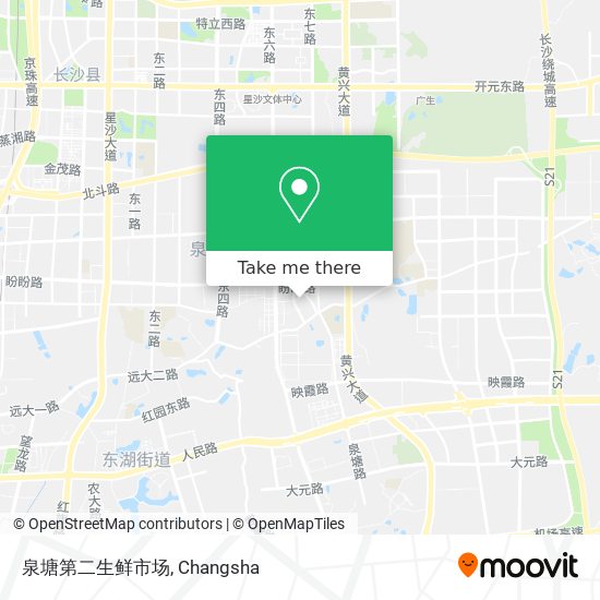 泉塘第二生鲜市场 map
