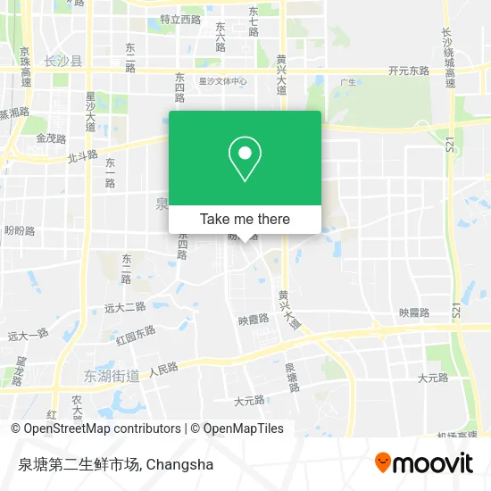 泉塘第二生鲜市场 map