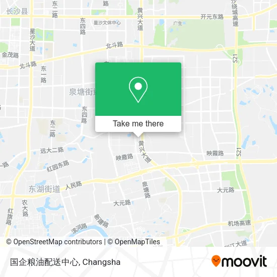 国企粮油配送中心 map