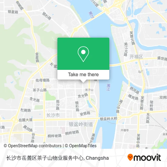 长沙市岳麓区茶子山物业服务中心 map
