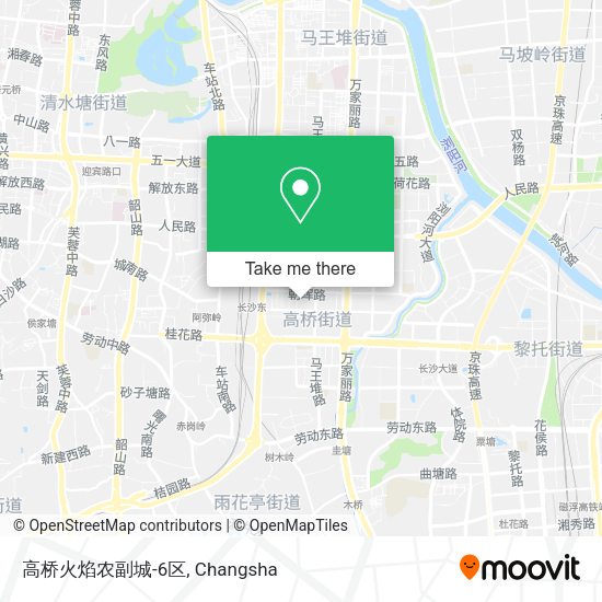 高桥火焰农副城-6区 map