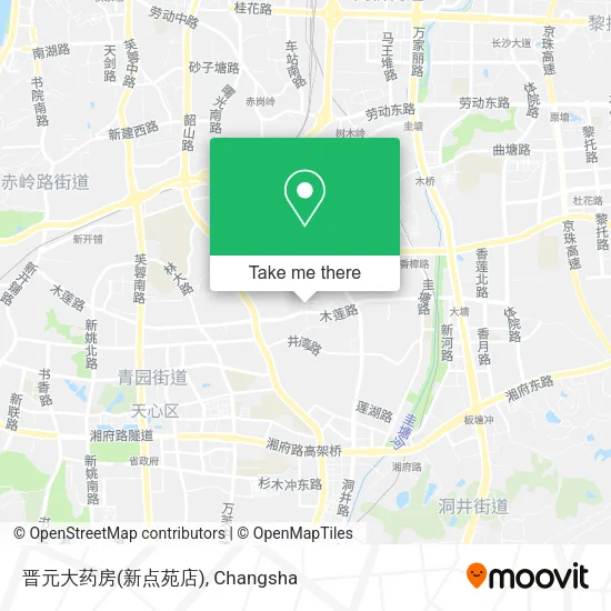 晋元大药房(新点苑店) map