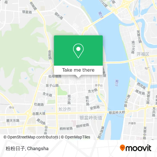 粉粉日子 map
