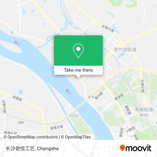 长沙君悦工艺 map