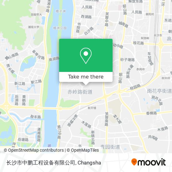 长沙市中鹏工程设备有限公司 map