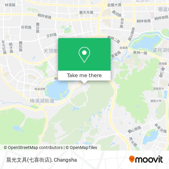 晨光文具(七喜街店) map