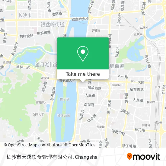 长沙市天曙饮食管理有限公司 map