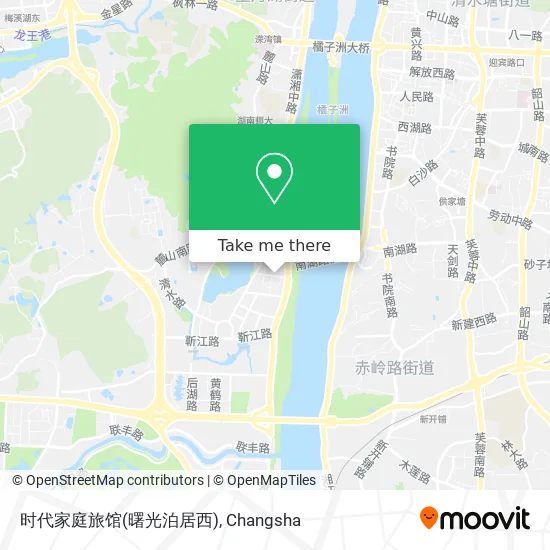 时代家庭旅馆(曙光泊居西) map