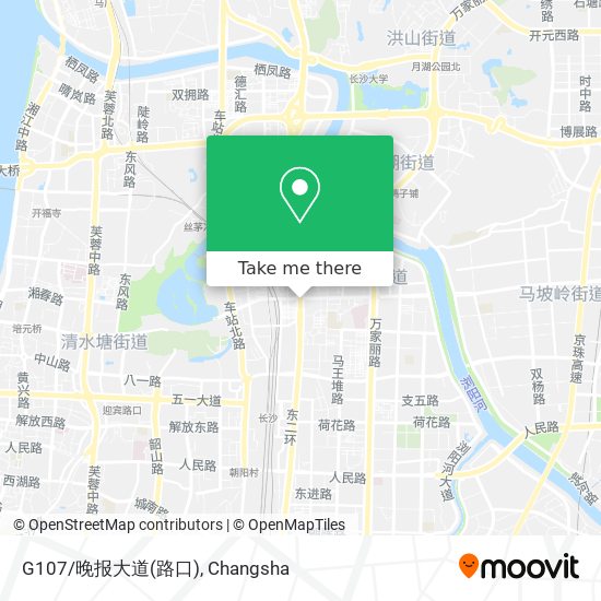 G107/晚报大道(路口) map