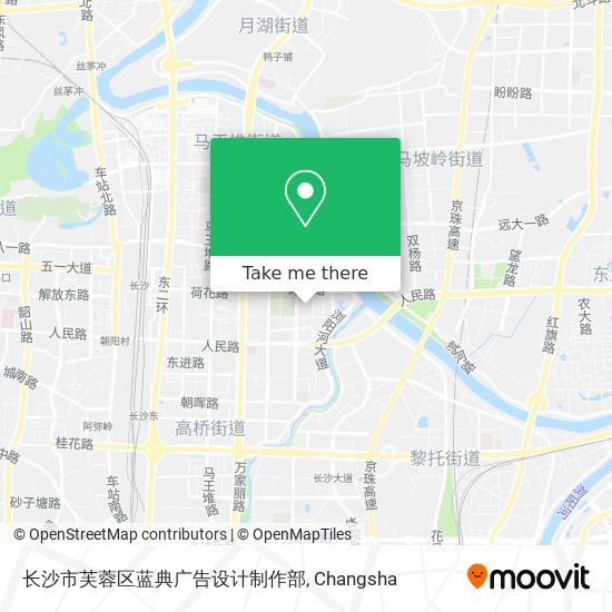 长沙市芙蓉区蓝典广告设计制作部 map
