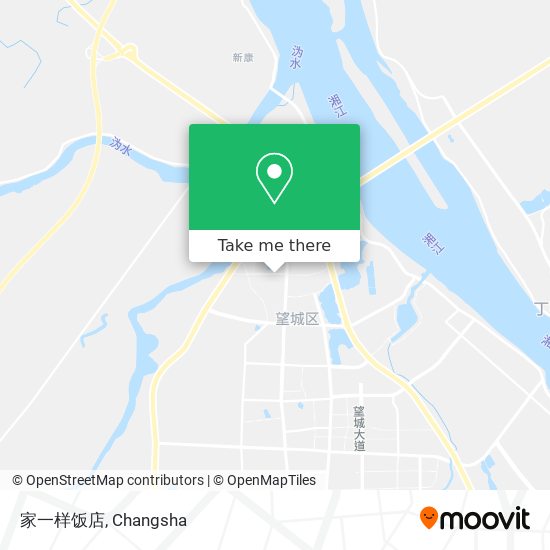 家一样饭店 map