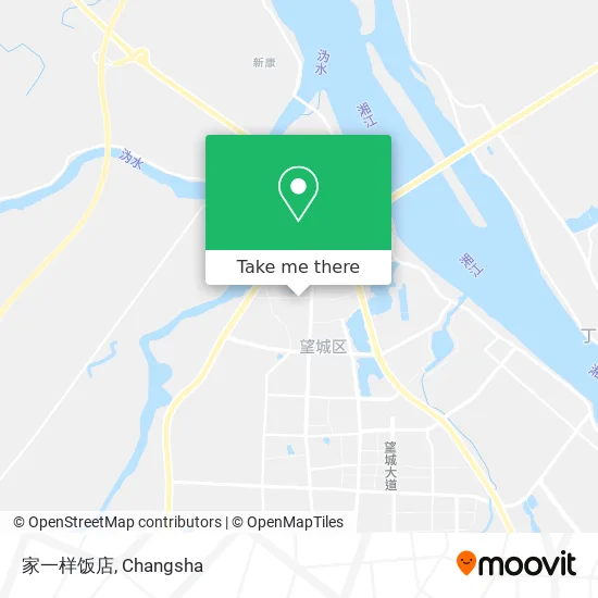 家一样饭店 map