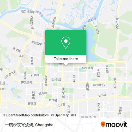 一碗粉夜宵烧烤 map