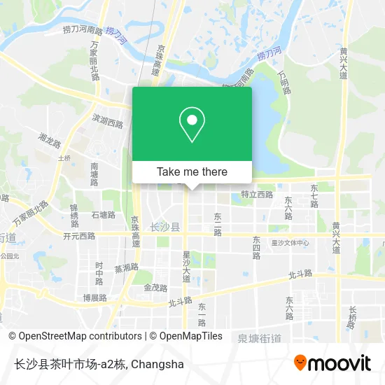 长沙县茶叶市场-a2栋 map