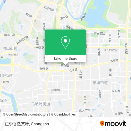 正季香忆茶叶 map