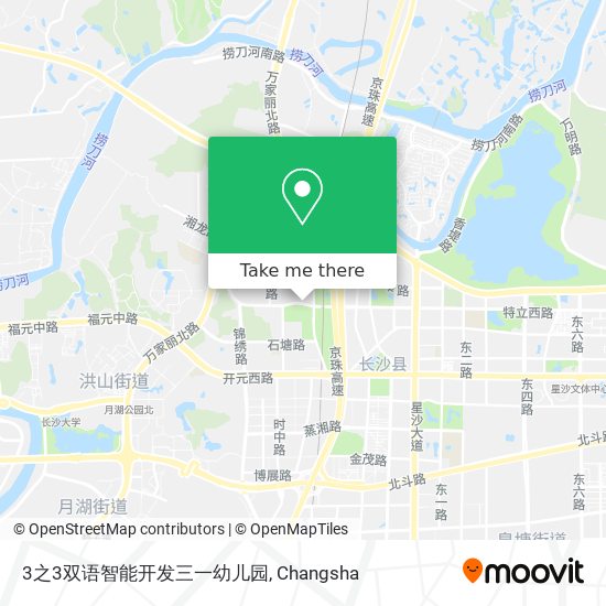 3之3双语智能开发三一幼儿园 map