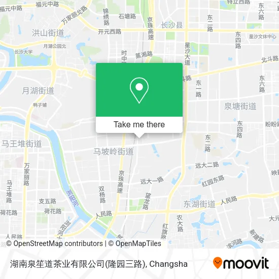湖南泉笙道茶业有限公司(隆园三路) map