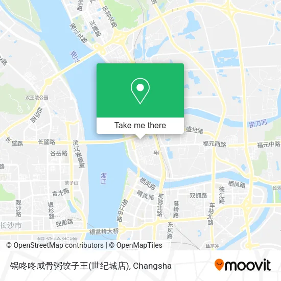 锅咚咚咸骨粥饺子王(世纪城店) map