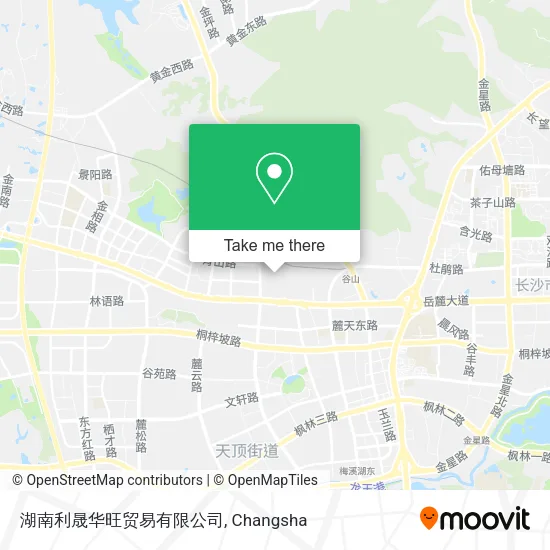 湖南利晟华旺贸易有限公司 map