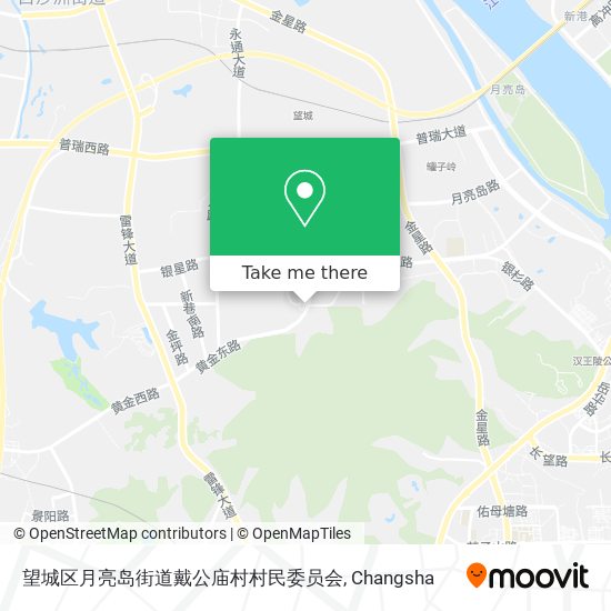 望城区月亮岛街道戴公庙村村民委员会 map