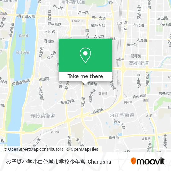 砂子塘小学小白鸽城市学校少年宫 map