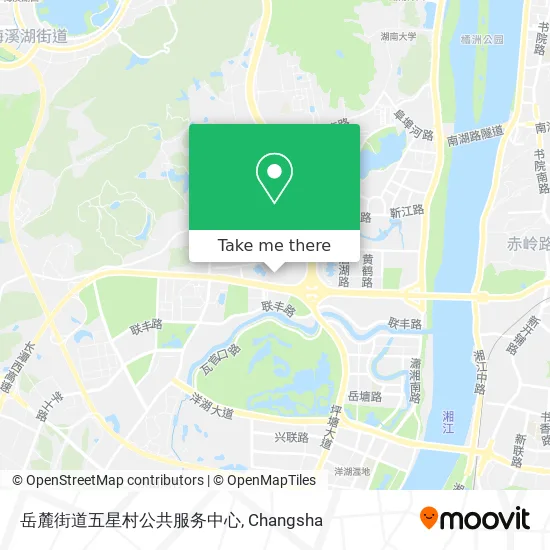 岳麓街道五星村公共服务中心 map