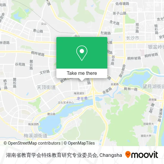 湖南省教育学会特殊教育研究专业委员会 map