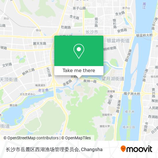 长沙市岳麓区西湖渔场管理委员会 map