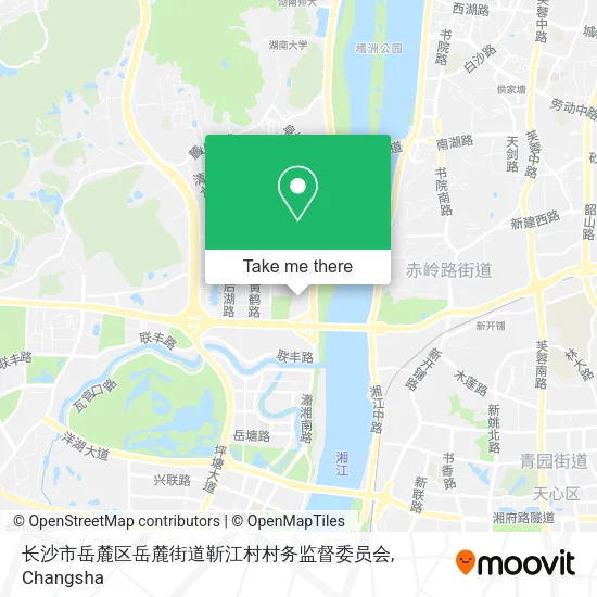 长沙市岳麓区岳麓街道靳江村村务监督委员会 map