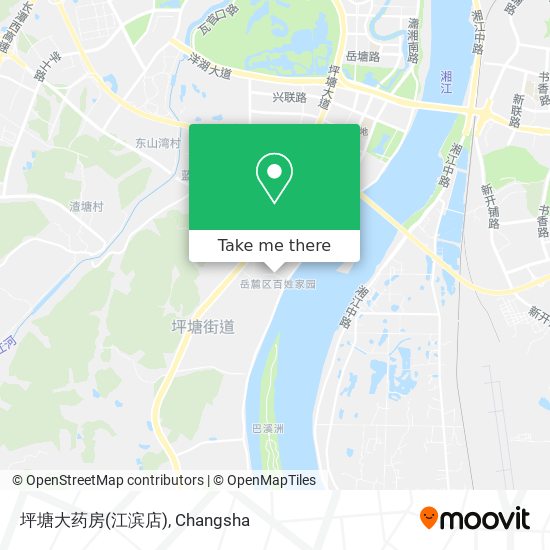 坪塘大药房(江滨店) map