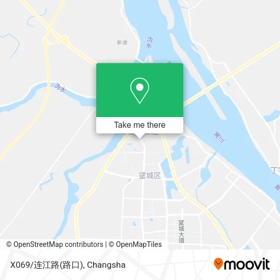 X069/连江路(路口) map