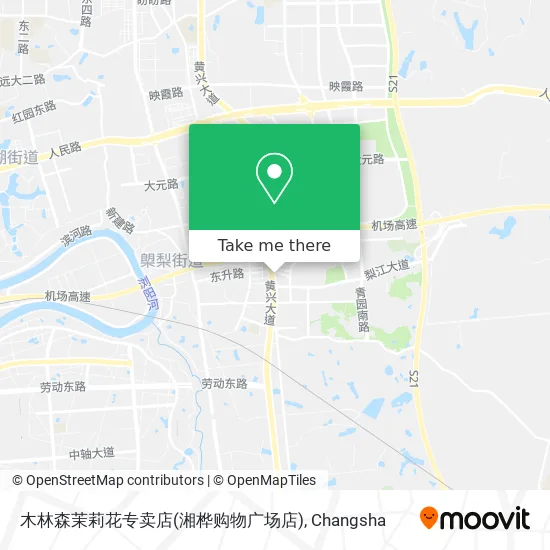 木林森茉莉花专卖店(湘桦购物广场店) map