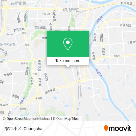 黎郡小区 map