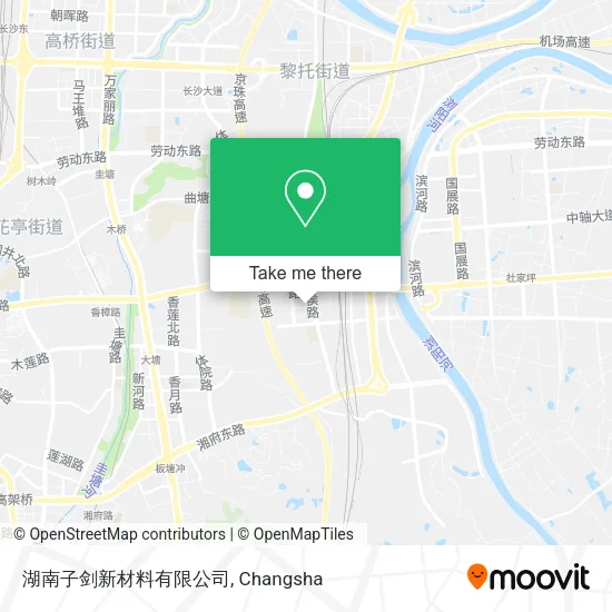 湖南子剑新材料有限公司 map
