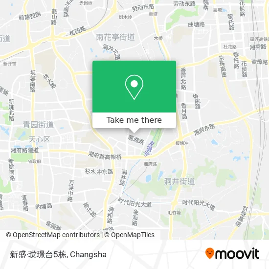 新盛·珑璟台5栋 map