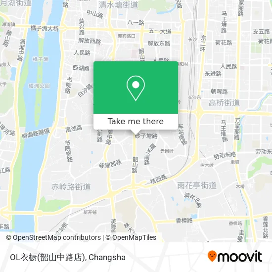 OL衣橱(韶山中路店) map