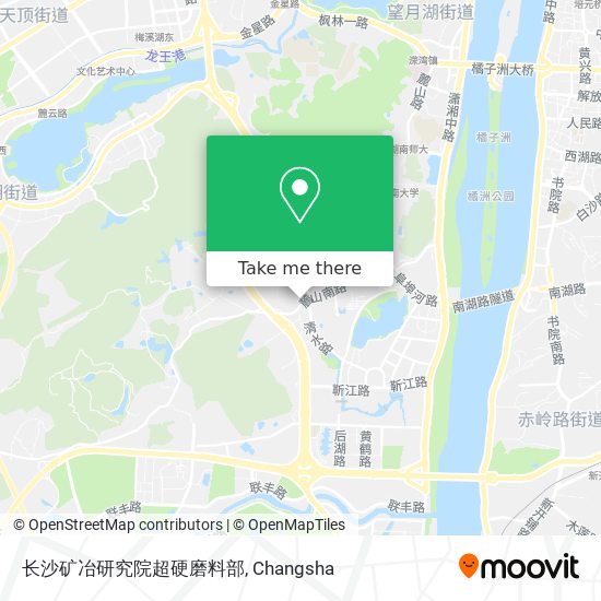 长沙矿冶研究院超硬磨料部 map