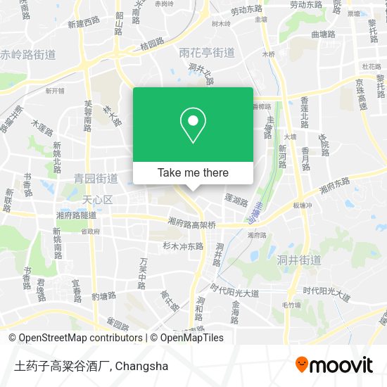 土药子高粱谷酒厂 map