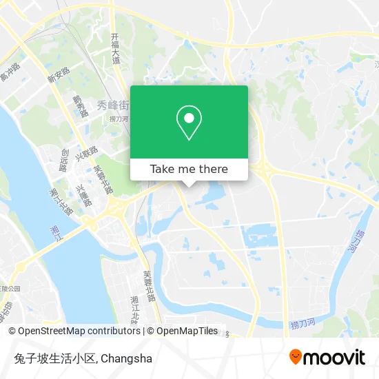 兔子坡生活小区 map