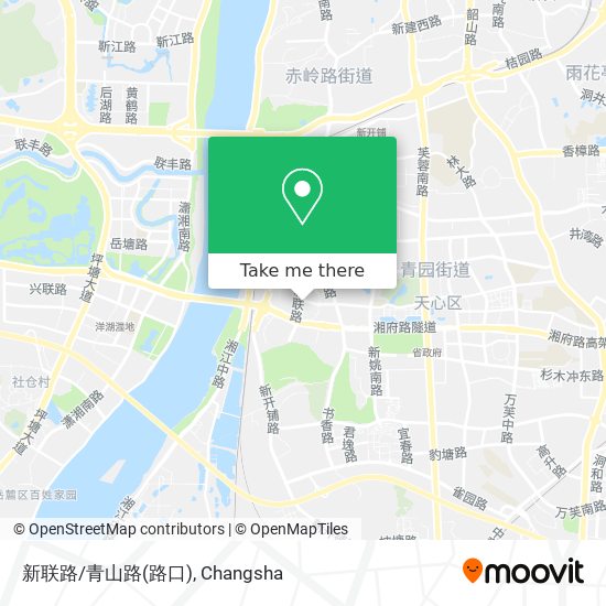 新联路/青山路(路口) map